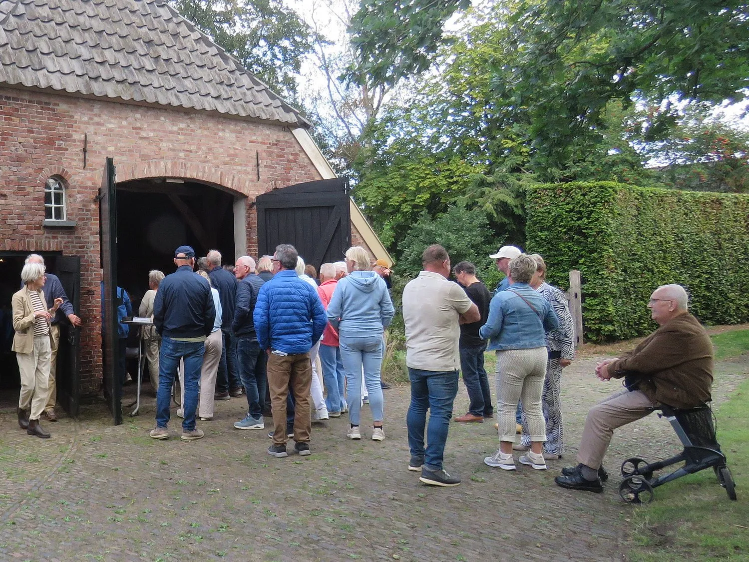 Drukte op Sliekhuus
